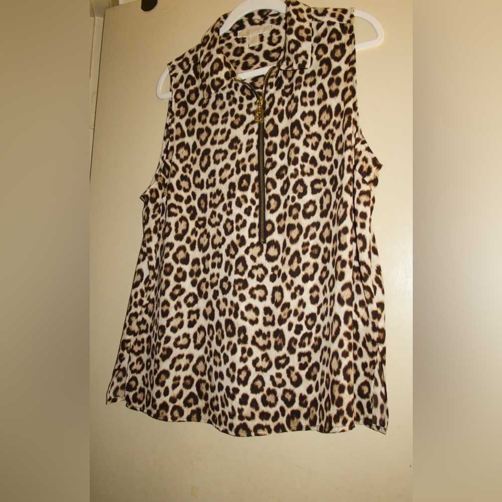 MICHAEL Michael Kors Animal Print Top